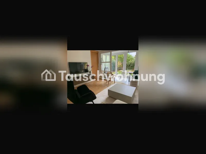 Tauschwohnung: 3 Zimmer Wohnung mit eigenem Gartenanteil und Wintergarten — photo 1